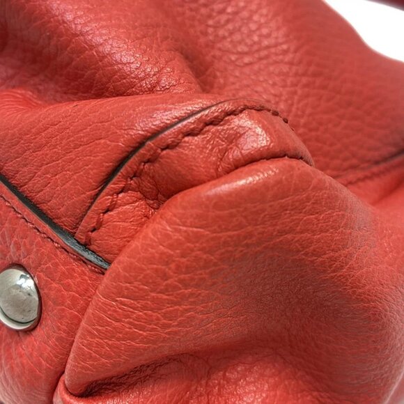 GUCCI Abbey Red Leather - Handbag 388-081625 - Picture 5 of 9